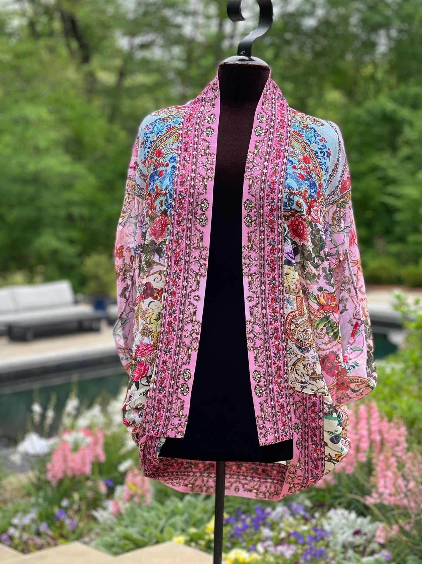 Blakeline Bubble Cape: Pink Lotus