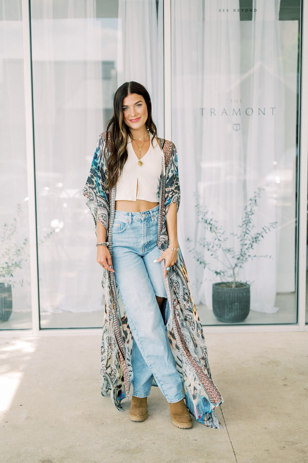 Blakeline Kimono: Fashionably Late