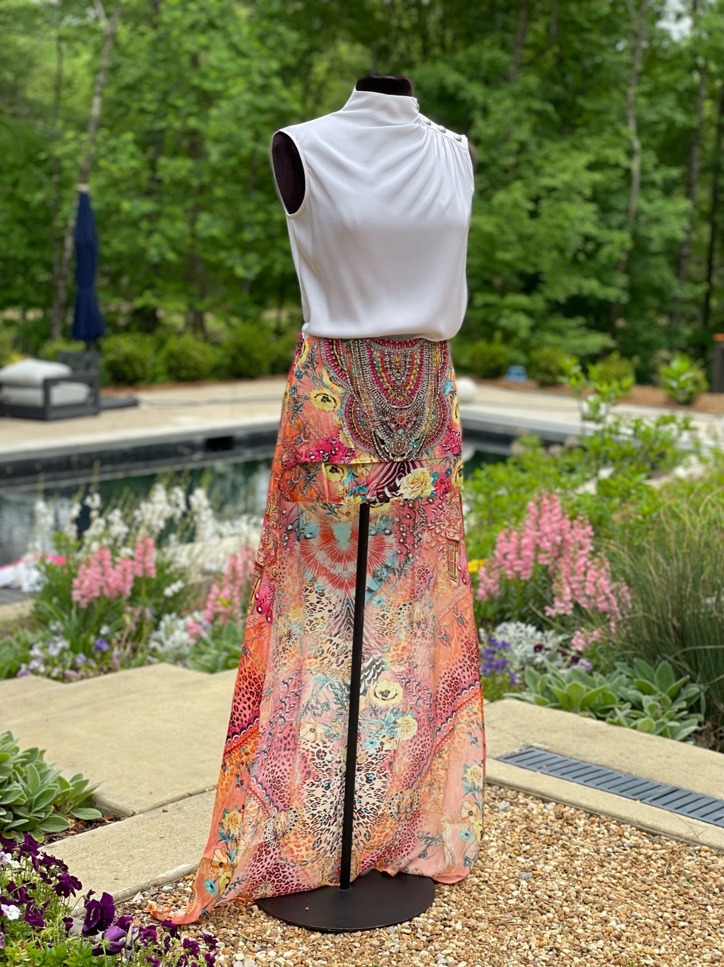 Blakeline Hi-Lo Skirt: Bottega