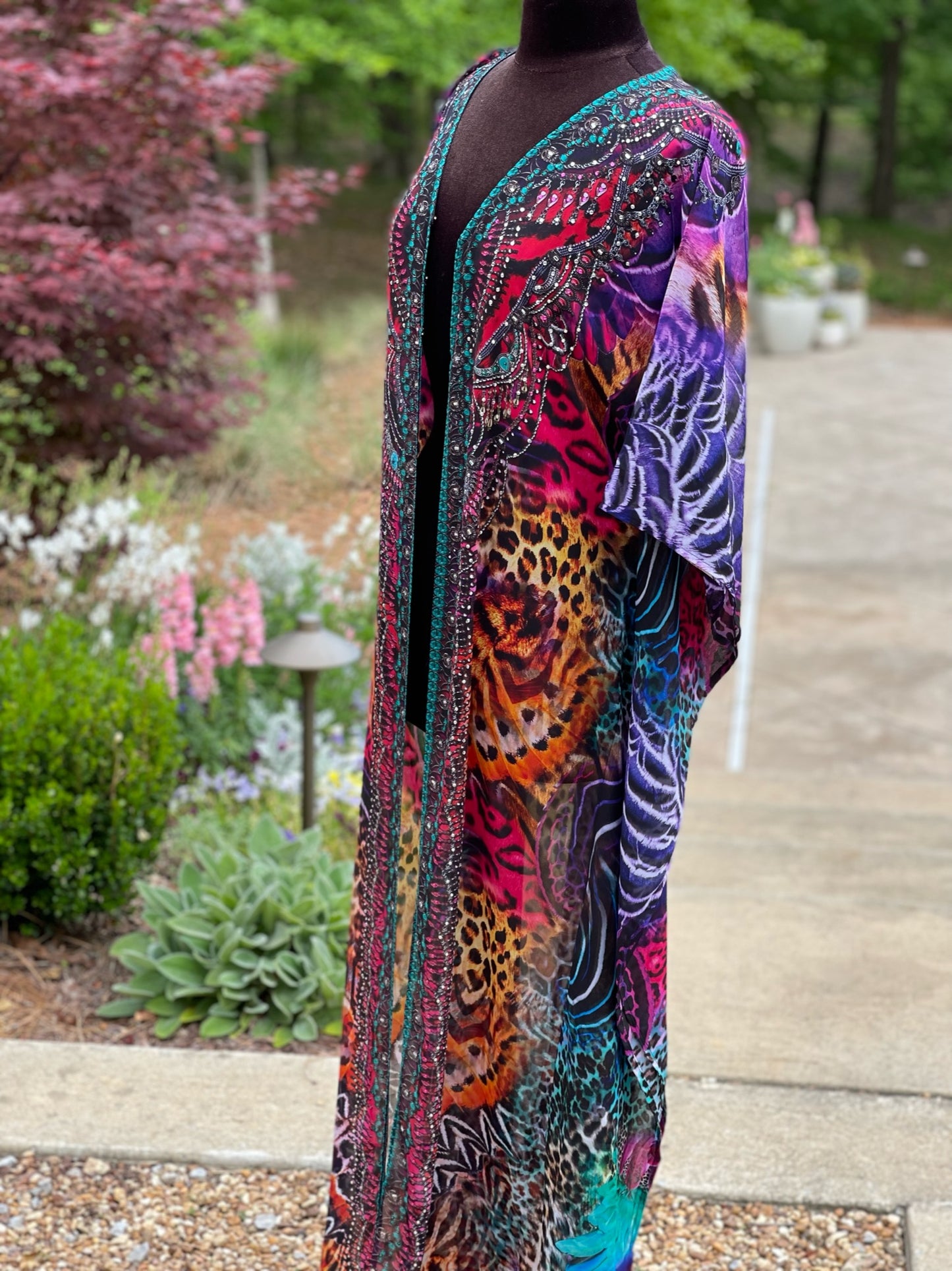 Blakeline Kimono: Purple Rain
