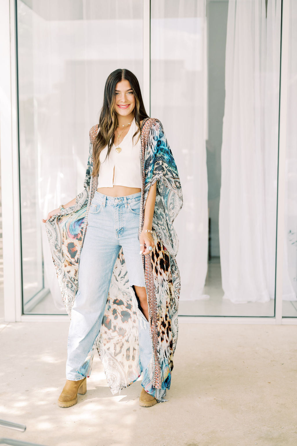 Blakeline Kimono: Fashionably Late