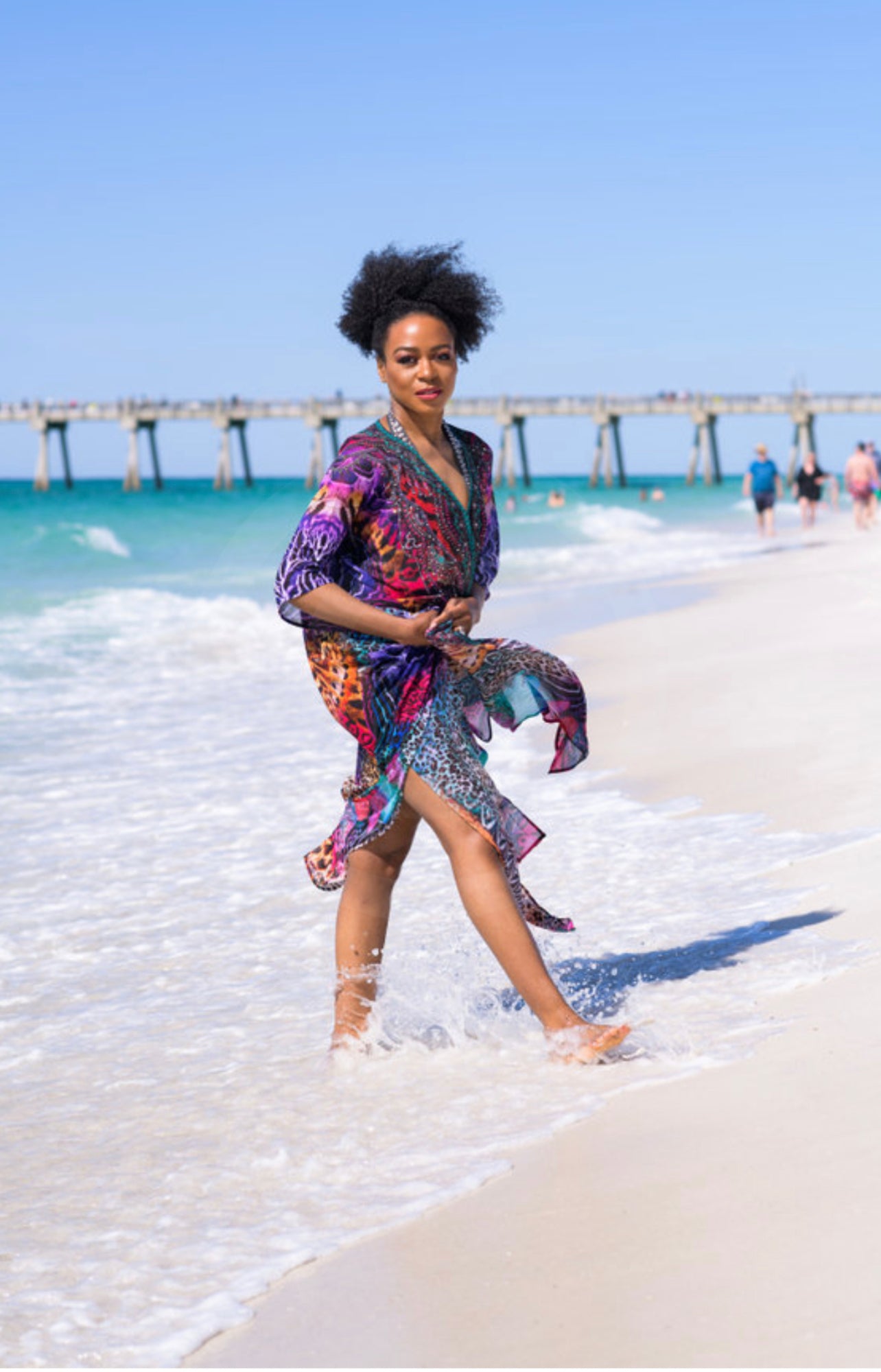 Blakeline Kimono: Purple Rain