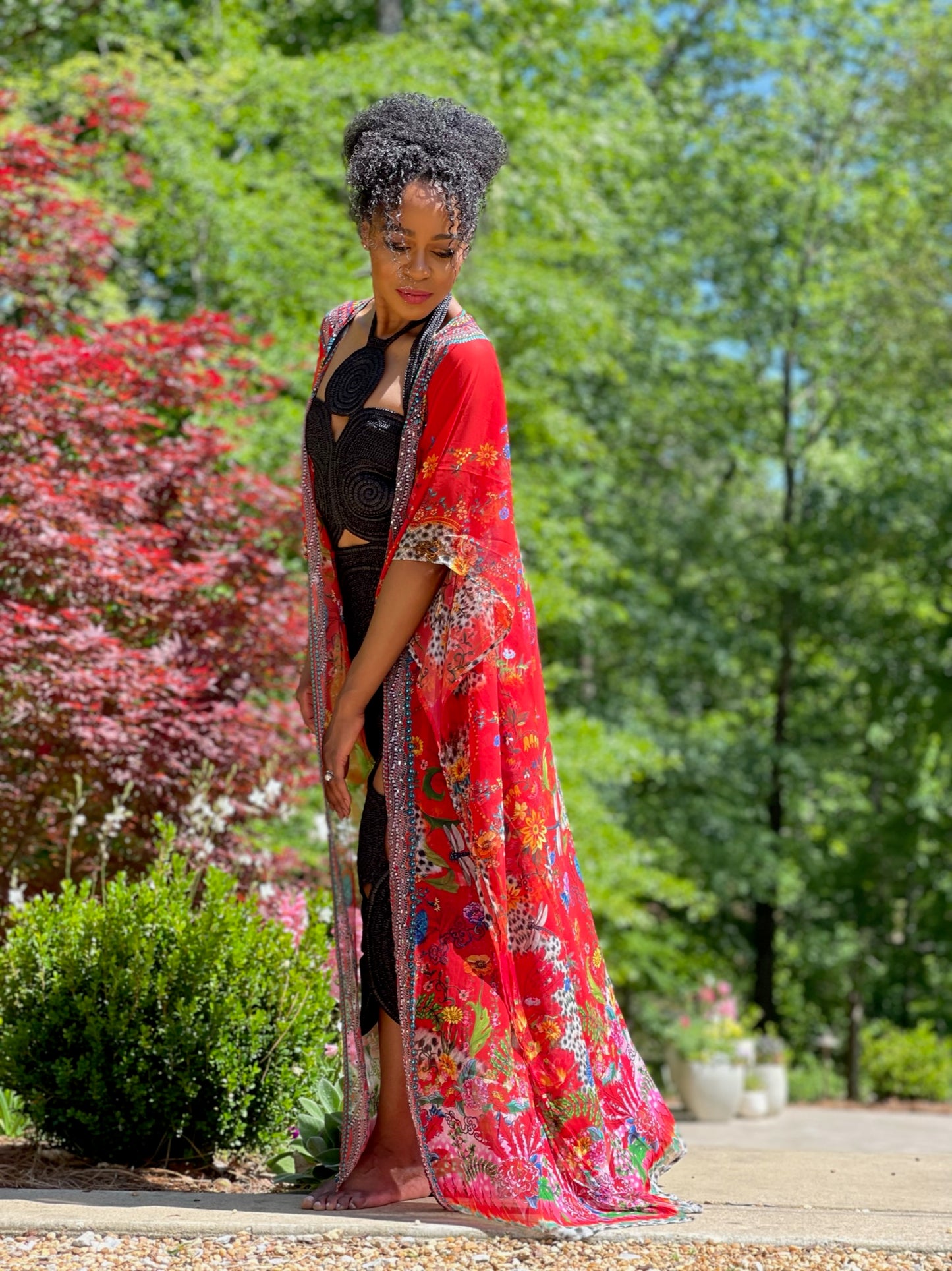Blakeline Kimono: Ruby Sunshine