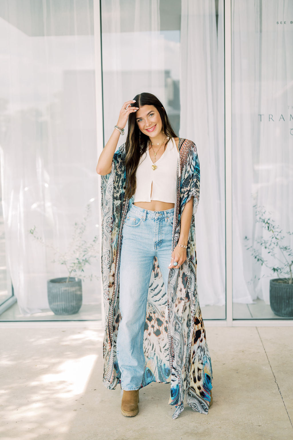 Blakeline Kimono: Fashionably Late