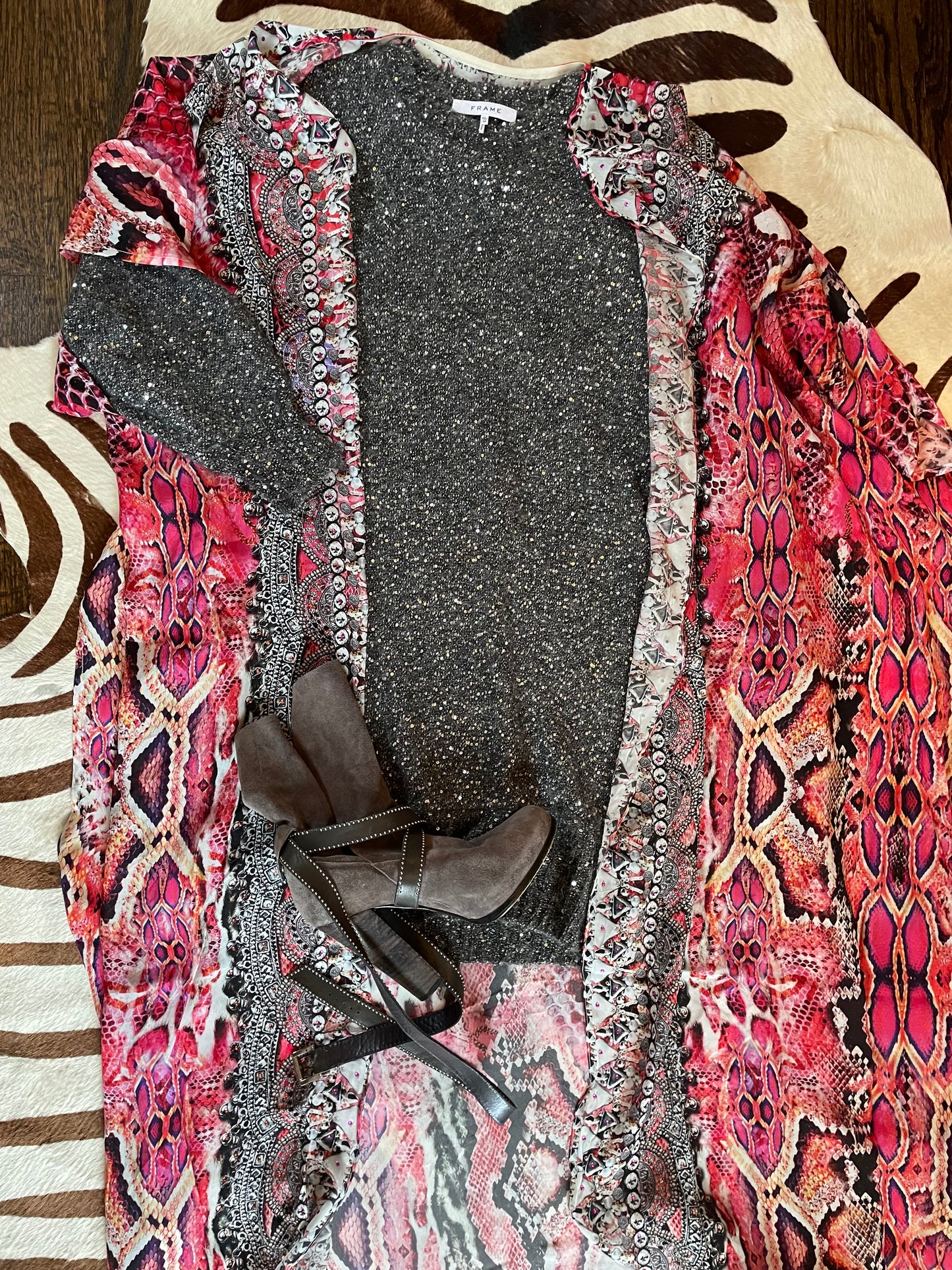 Blakeline Kimono: Caught Red Handed