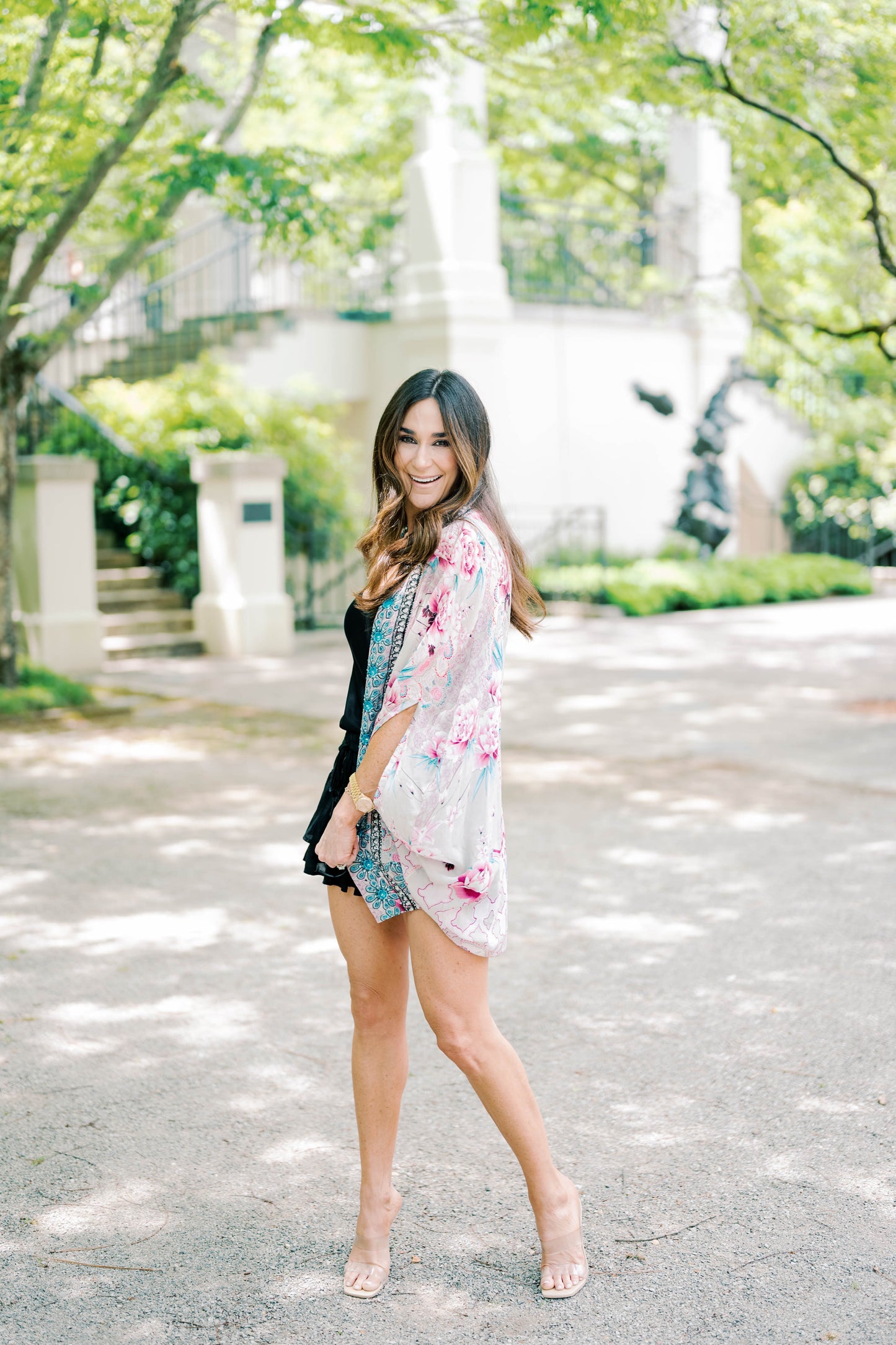 Blakeline Bubble Cape: Peony