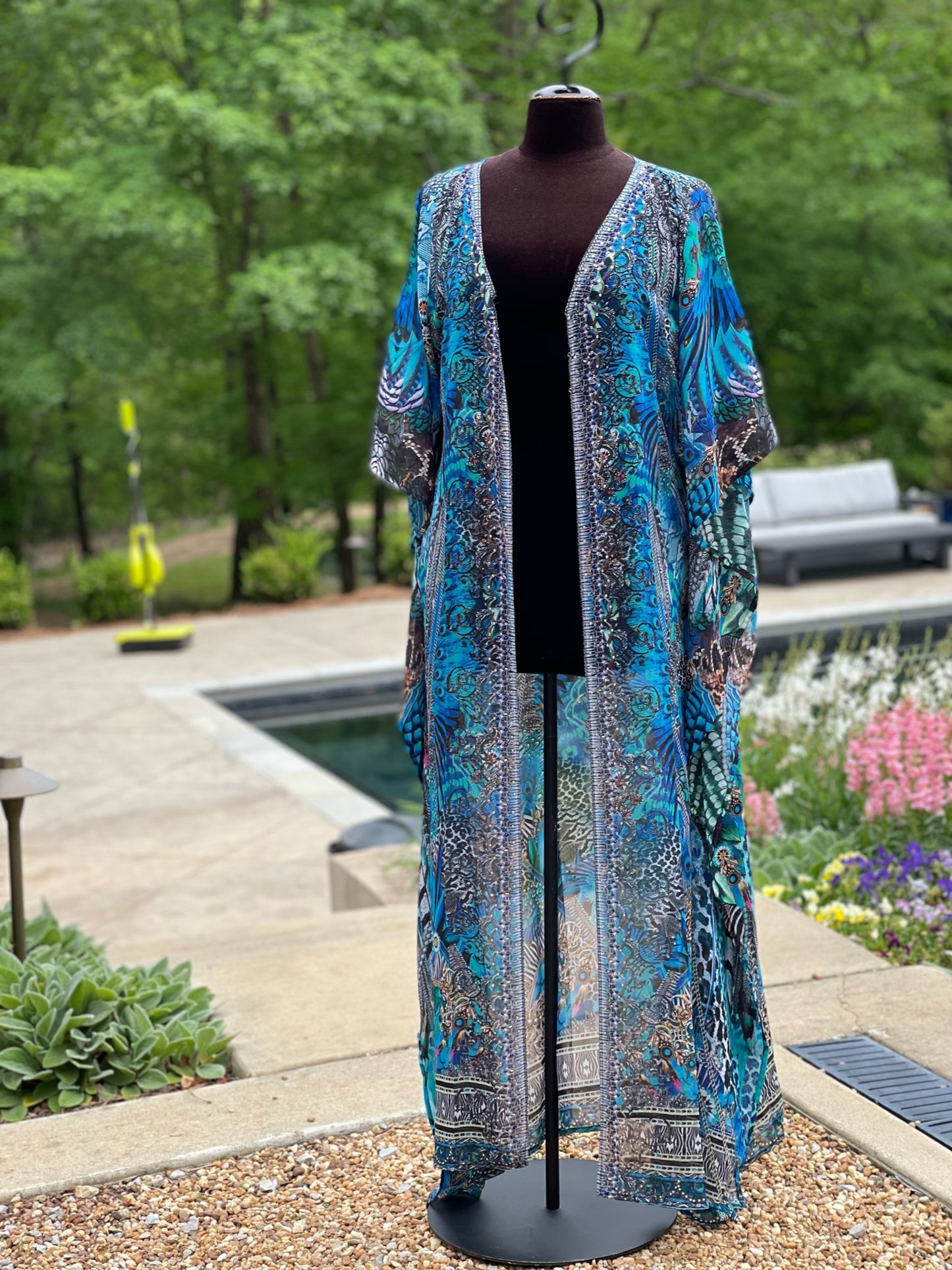 Blakeline Kimono: Sapphire Valley