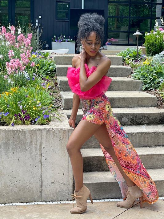 Blakeline Hi-Lo Skirt: Bottega