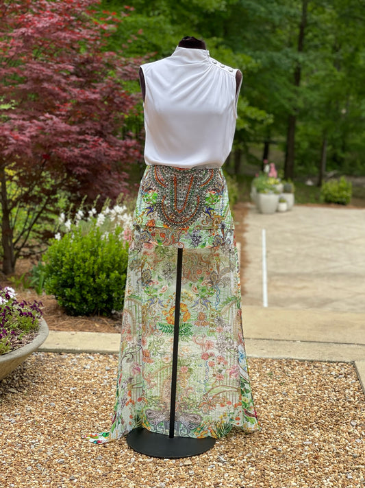 Blakeline Hi-Lo Skirt: Field of Dreams