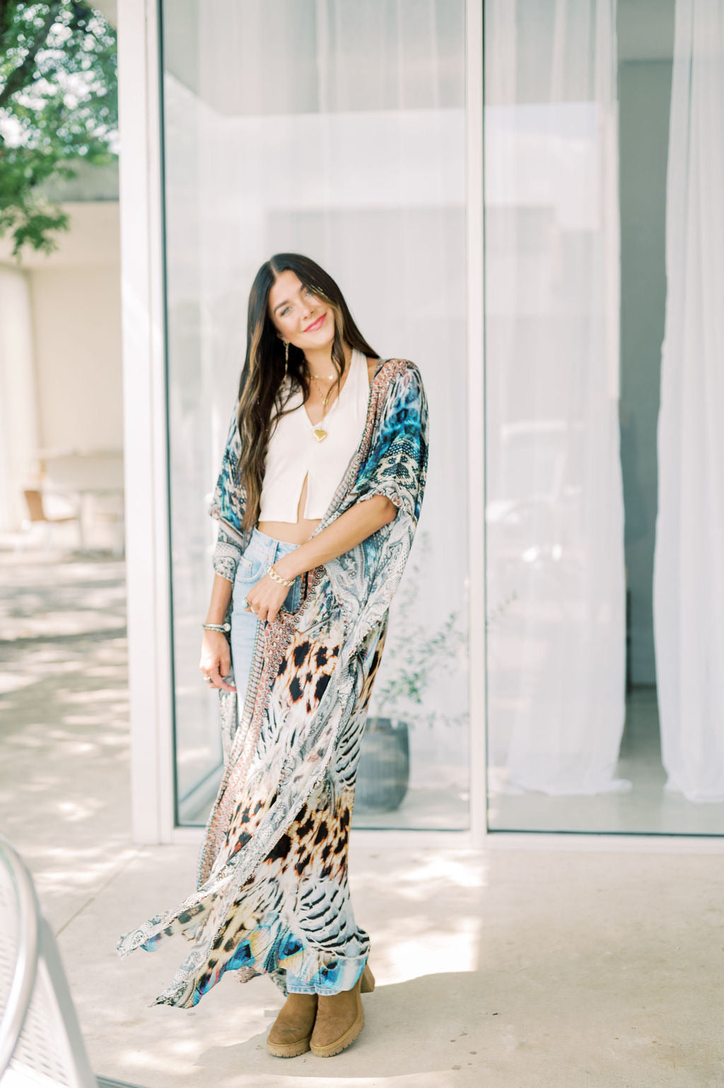 Blakeline Kimono: Fashionably Late
