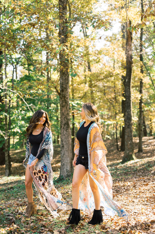 Blakeline Kimono: Fashionably Late