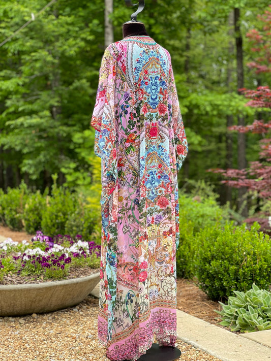 Blakeline Kimono: Pink Lotus